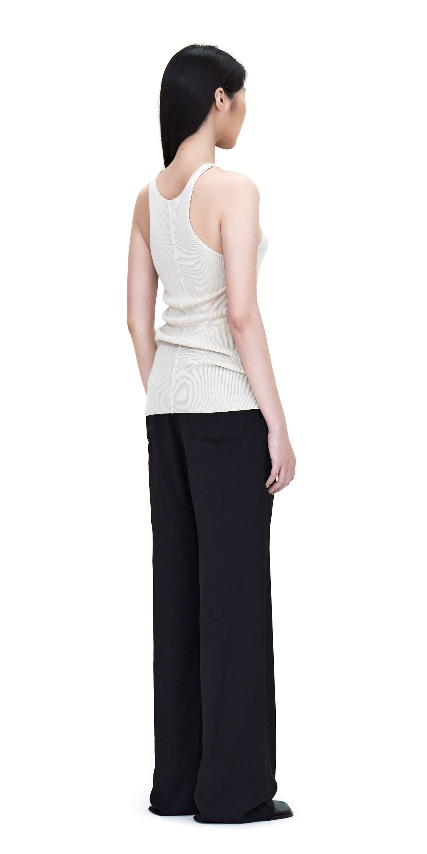 OFF-WHITE SLIM KNIT TANK TOP