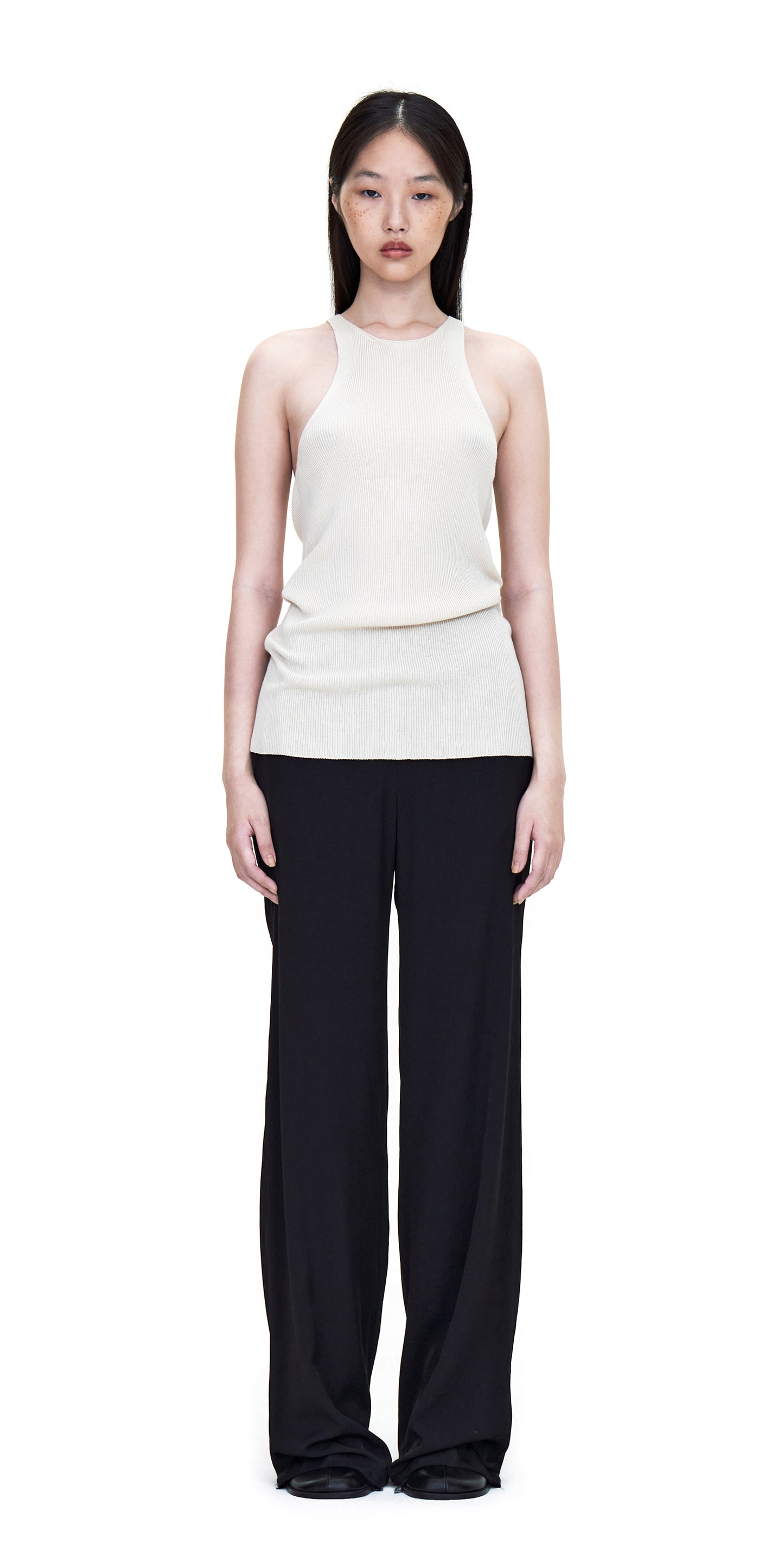 OFF-WHITE SLIM KNIT TANK TOP