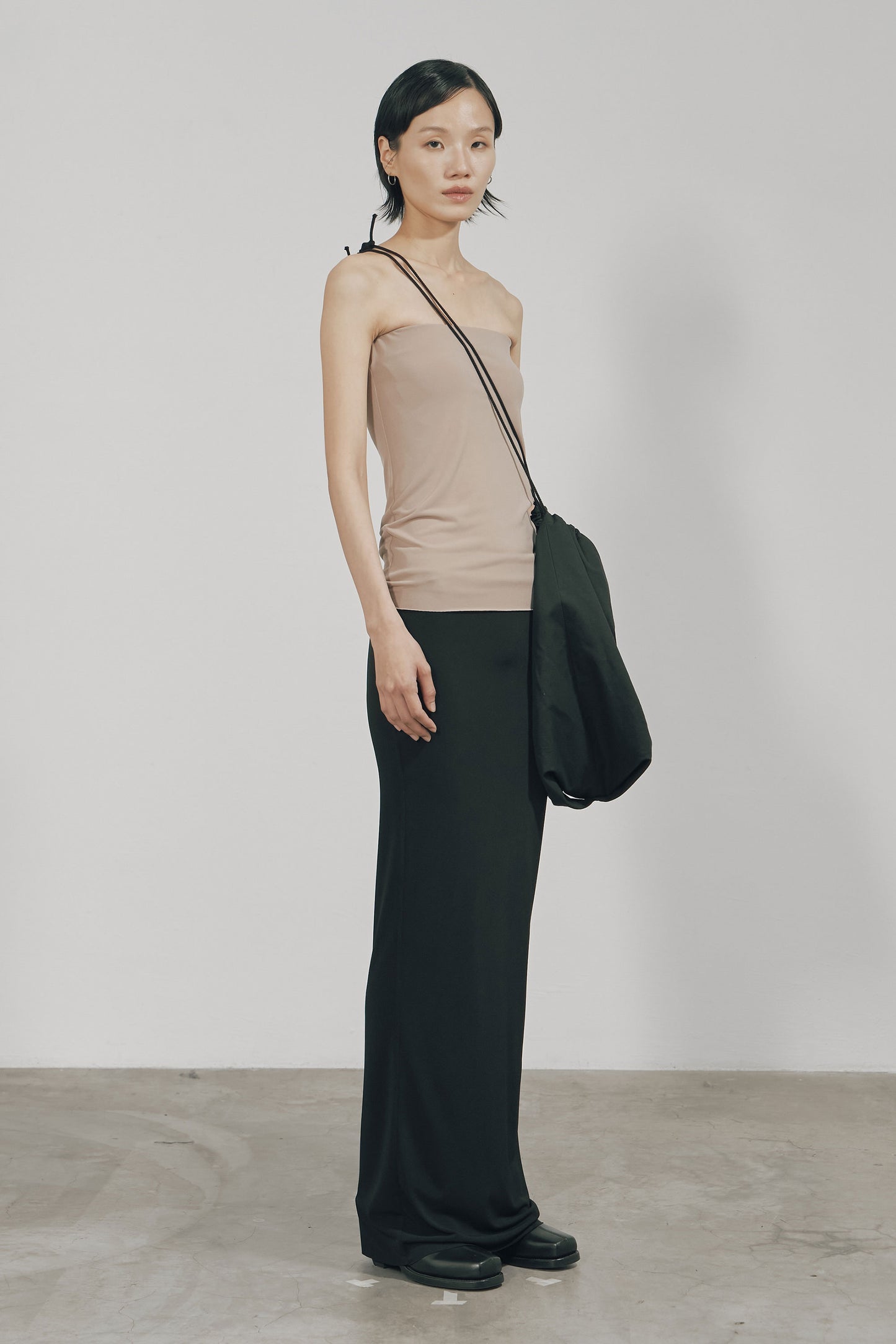 NUDE SKINNY TUBE TOP