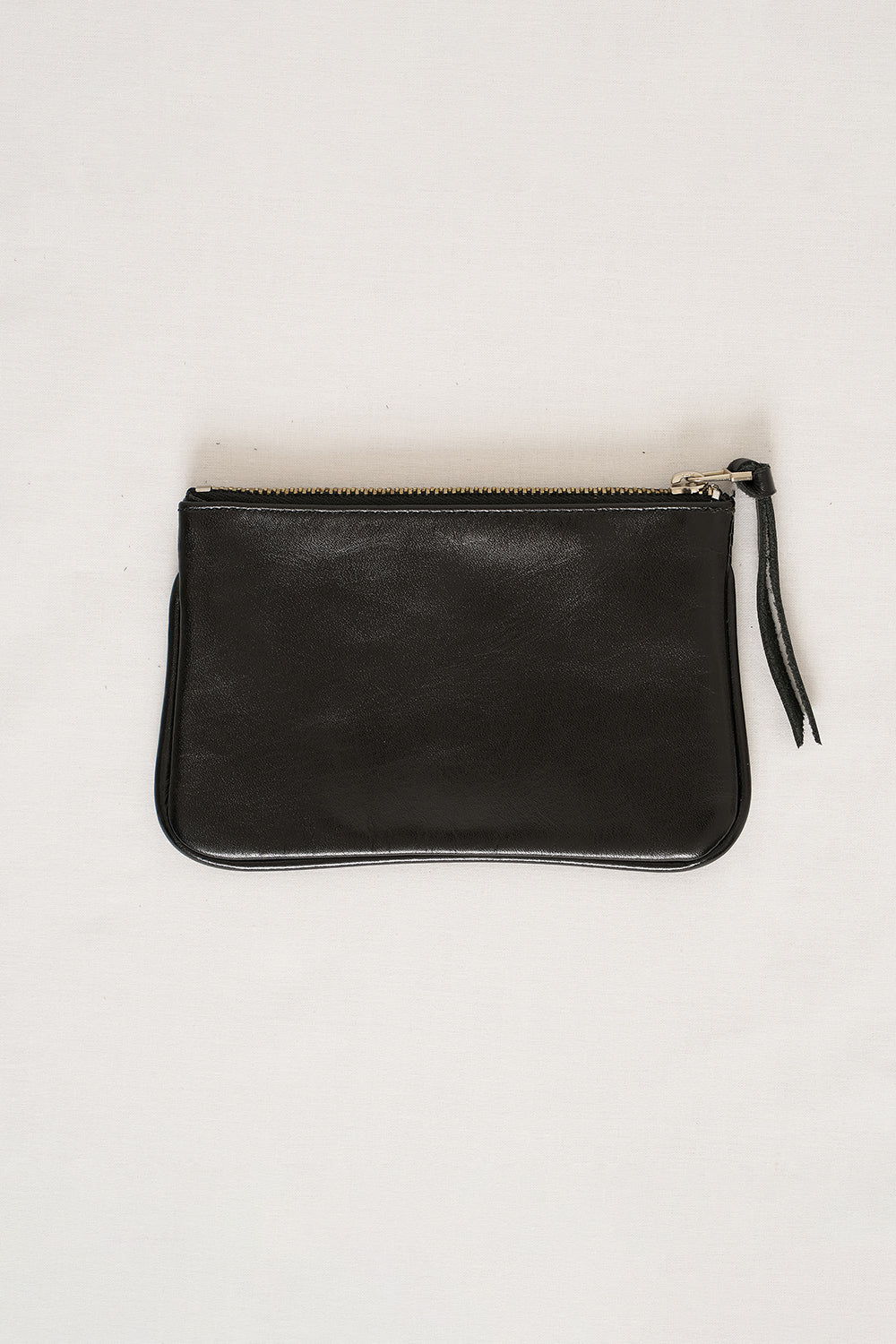 BLACK LEATHER WALLET