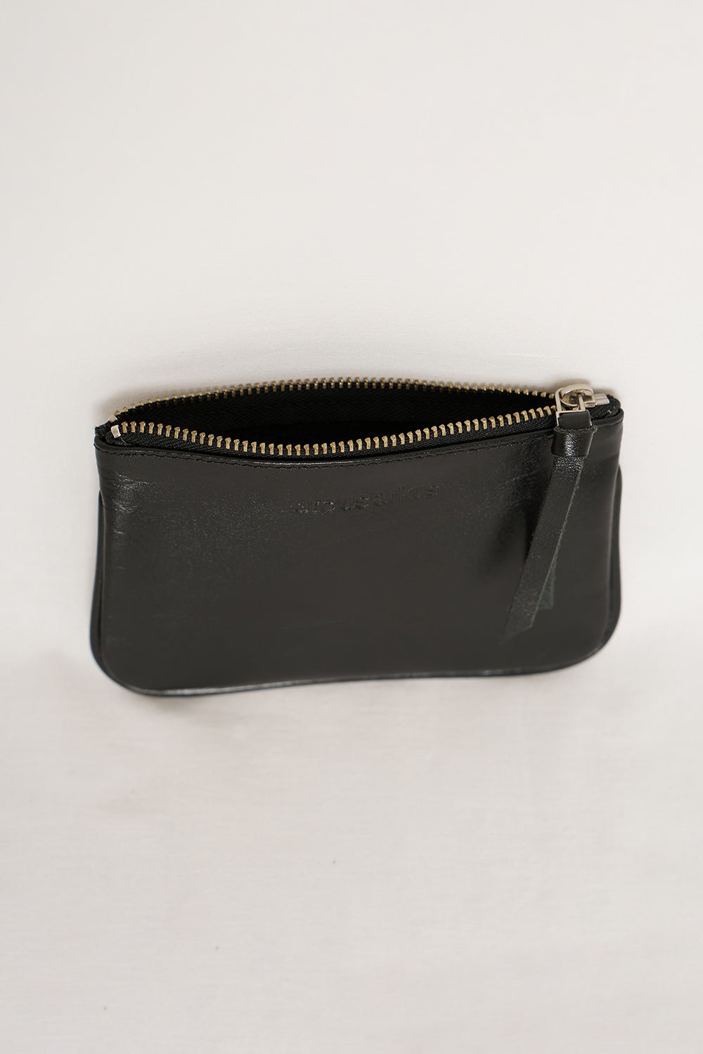 BLACK LEATHER WALLET