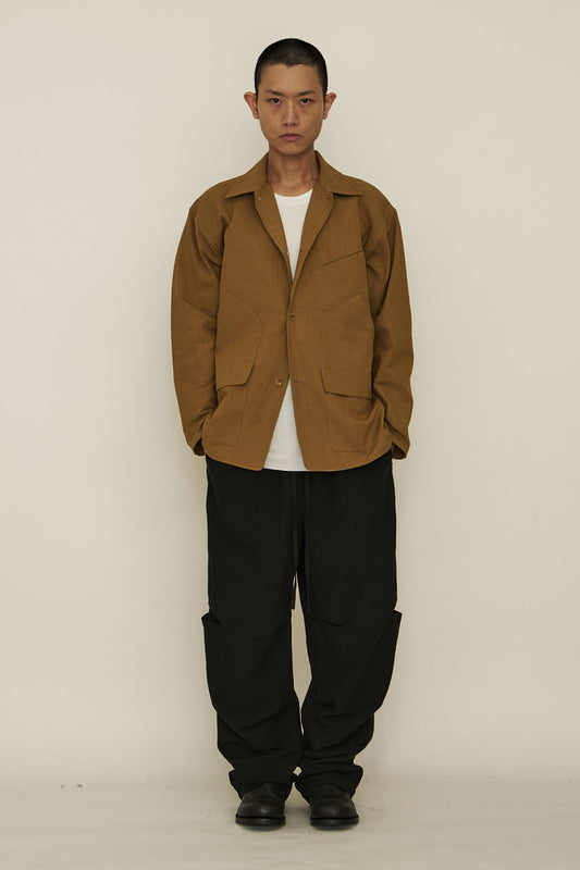 YELLOW COTTON HUNTING JACKET(MADE TO ORDER)
