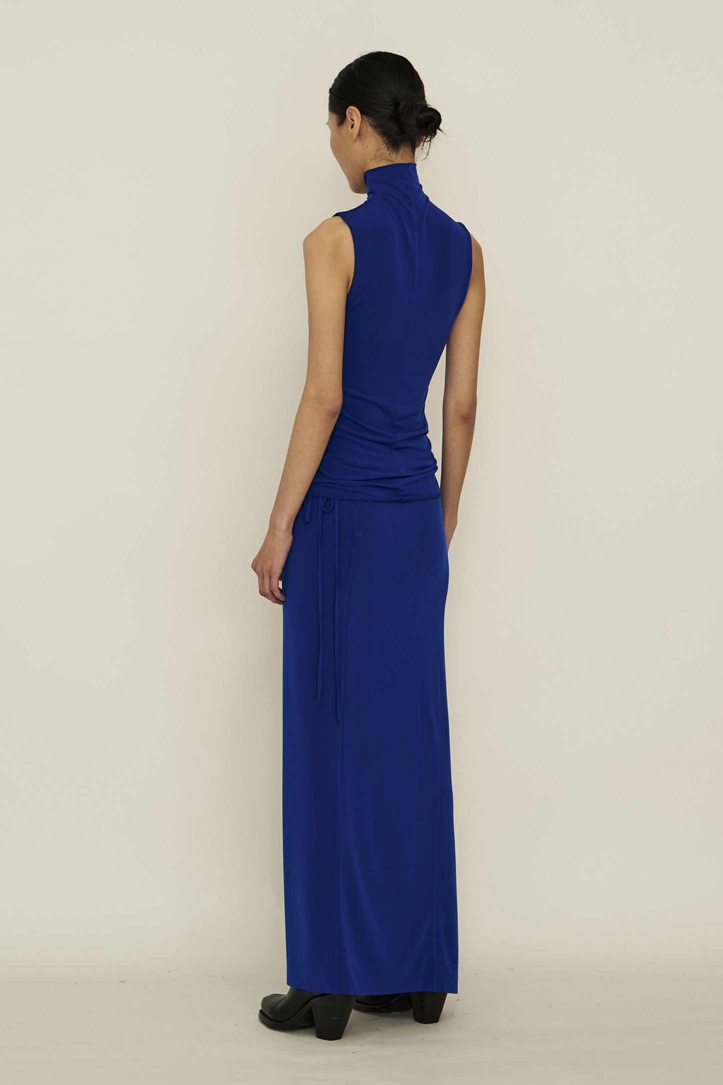 BLUE ONE-PIECE SKIRT