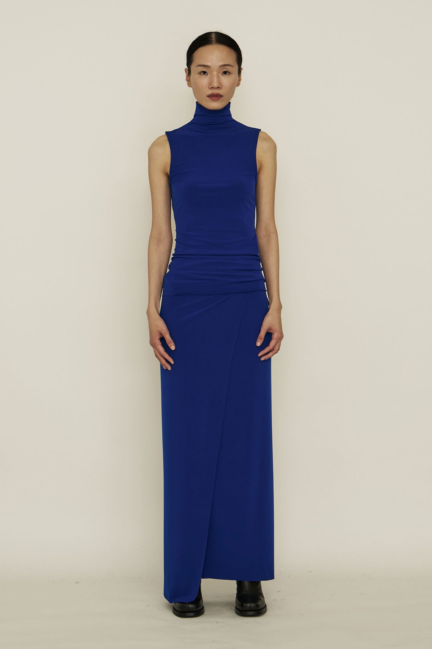 BLUE ONE-PIECE SKIRT